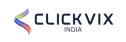 Clickvix india header logo